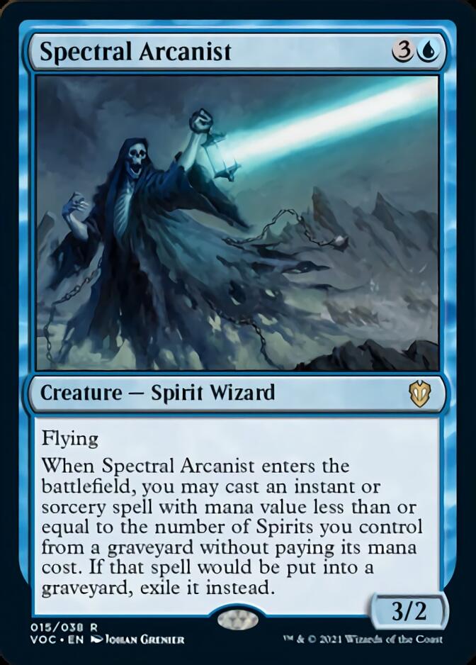 Spectral Arcanist [Innistrad: Crimson Vow Commander] | Empire Gaming NC