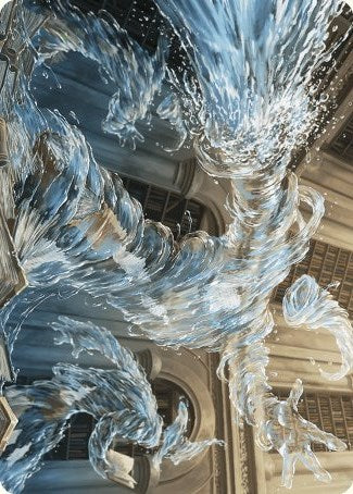 Splashy Spellcaster Art Card [Wilds of Eldraine Art Series] | Empire Gaming NC