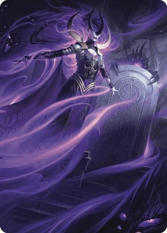 Ashiok, Wicked Manipulator Art Card (10/81) [Wilds of Eldraine Art Series] | Empire Gaming NC