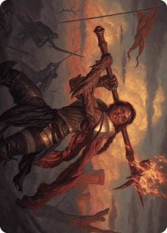 Imodane, the Pyrohammer Art Card [Wilds of Eldraine Art Series] | Empire Gaming NC