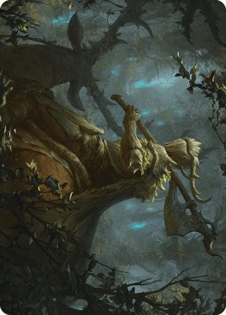 Verdant Outrider Art Card [Wilds of Eldraine Art Series] | Empire Gaming NC