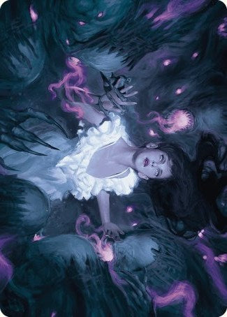 Neva, Stalked by Nightmares Art Card [Wilds of Eldraine Art Series] | Empire Gaming NC