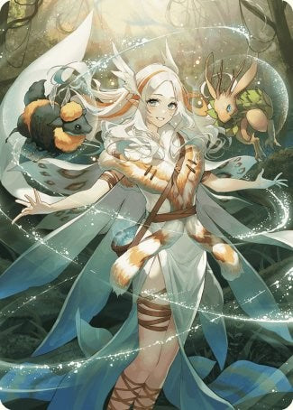 Greater Auramancy Anime Art Card [Wilds of Eldraine Art Series] | Empire Gaming NC