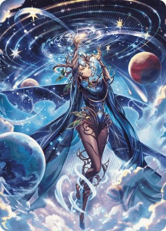 Omniscience Anime Art Card [Wilds of Eldraine Art Series] | Empire Gaming NC