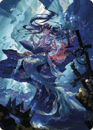 Rhystic Study Art Card [Wilds of Eldraine Art Series] | Empire Gaming NC