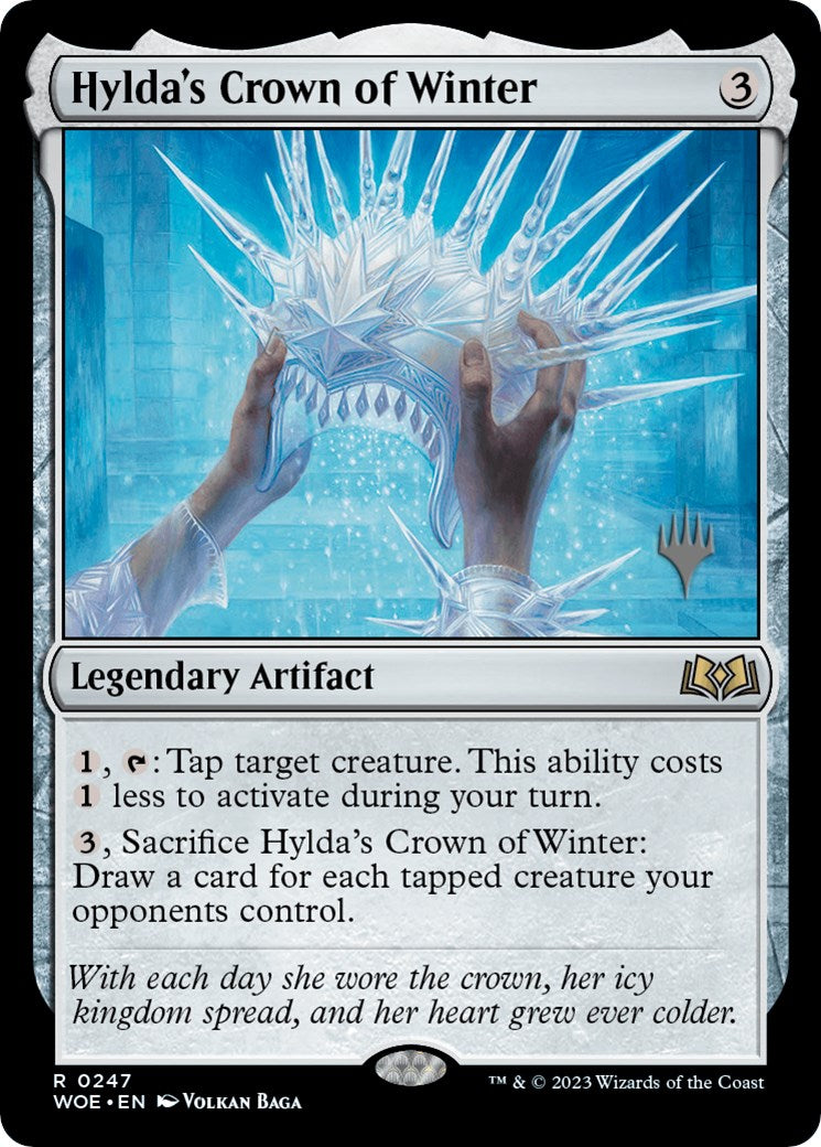 Hylda's Crown of Winter (Promo Pack) [Wilds of Eldraine Promos] | Empire Gaming NC