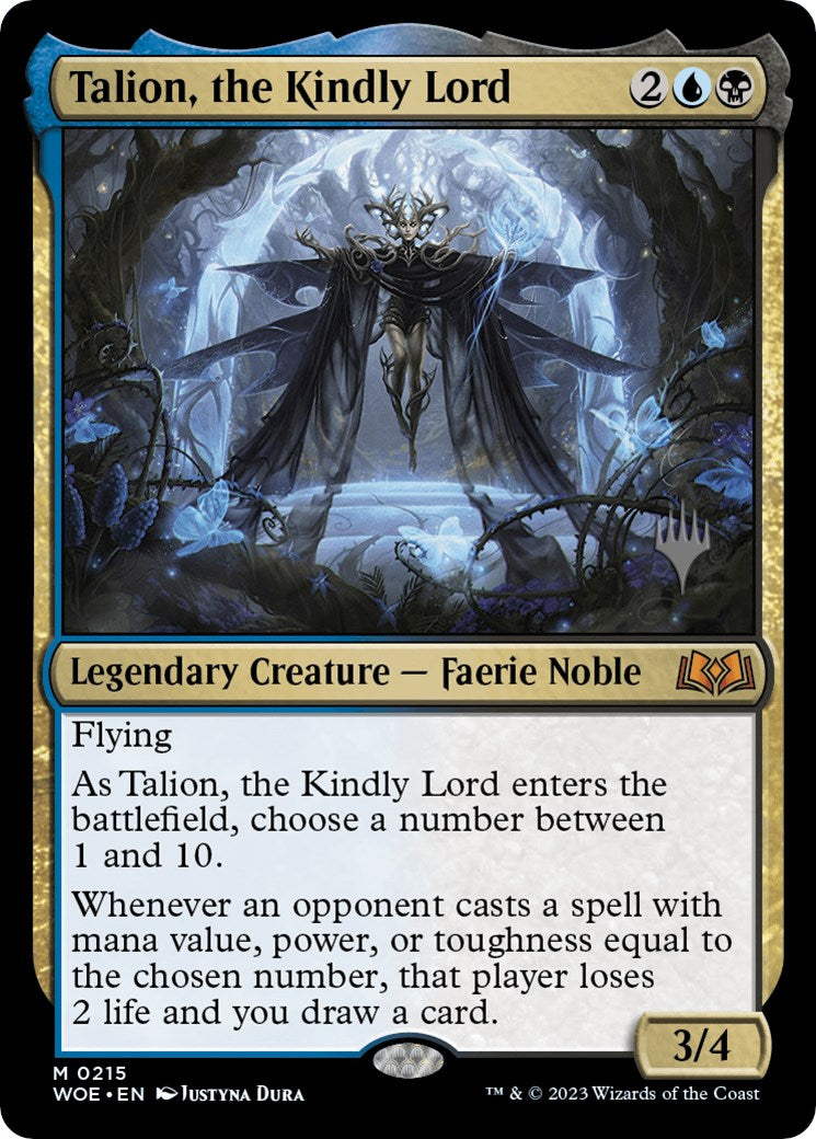 Talion, the Kindly Lord (Promo Pack) [Wilds of Eldraine Promos] | Empire Gaming NC