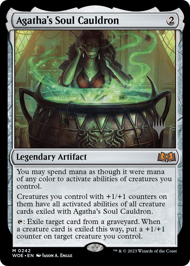 Agatha's Soul Cauldron (Promo Pack) [Wilds of Eldraine Promos] | Empire Gaming NC