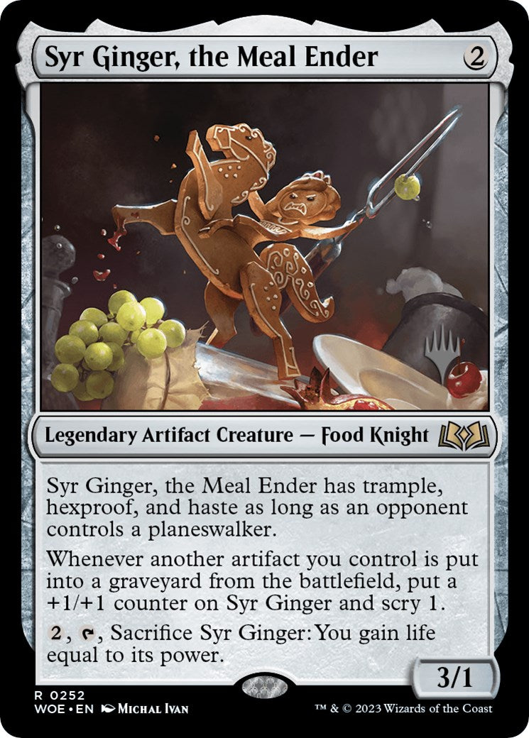 Syr Ginger, the Meal Ender (Promo Pack) [Wilds of Eldraine Promos] | Empire Gaming NC