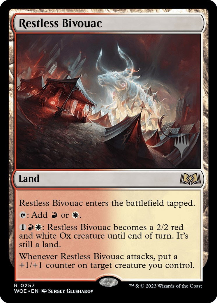 Restless Bivouac (Promo Pack) [Wilds of Eldraine Promos] | Empire Gaming NC