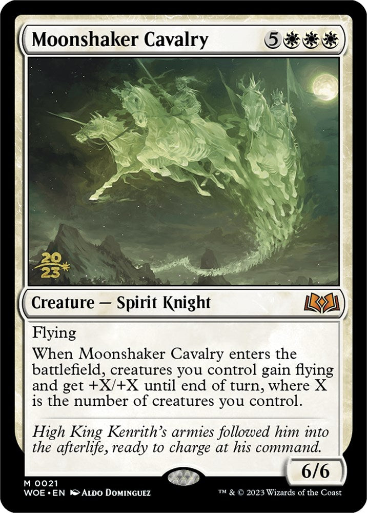 Moonshaker Cavalry [Wilds of Eldraine Prerelease Promos] | Empire Gaming NC