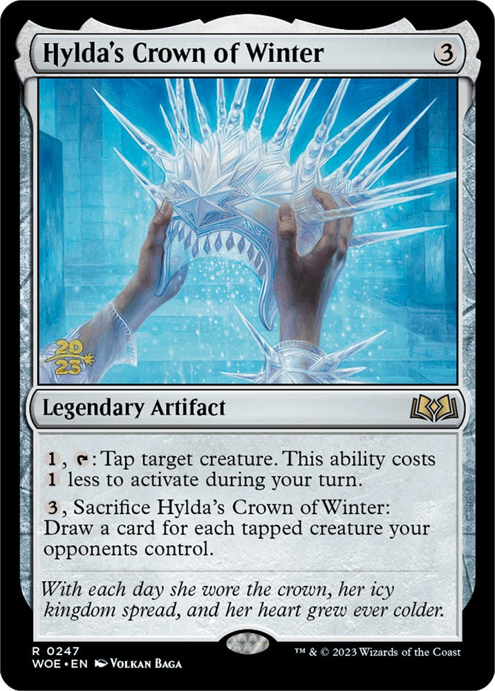 Hylda's Crown of Winter [Wilds of Eldraine Prerelease Promos] | Empire Gaming NC