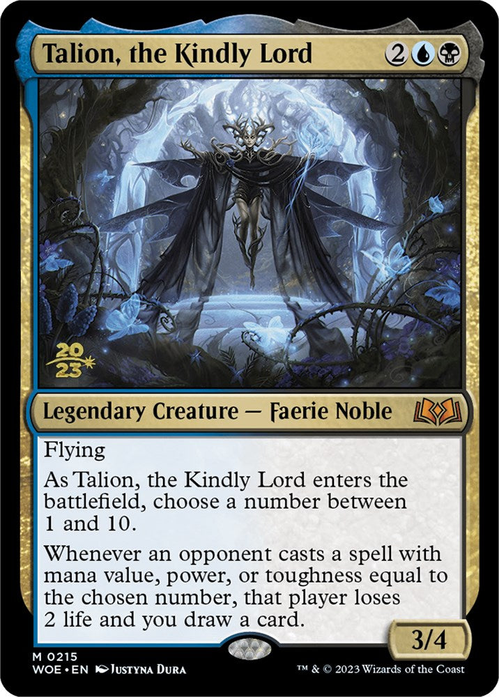 Talion, the Kindly Lord [Wilds of Eldraine Prerelease Promos] | Empire Gaming NC