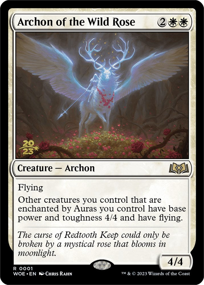 Archon of the Wild Rose [Wilds of Eldraine Prerelease Promos] | Empire Gaming NC