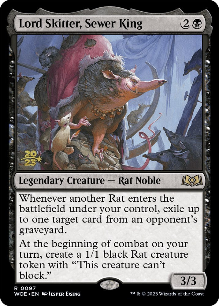 Lord Skitter, Sewer King [Wilds of Eldraine Prerelease Promos] | Empire Gaming NC