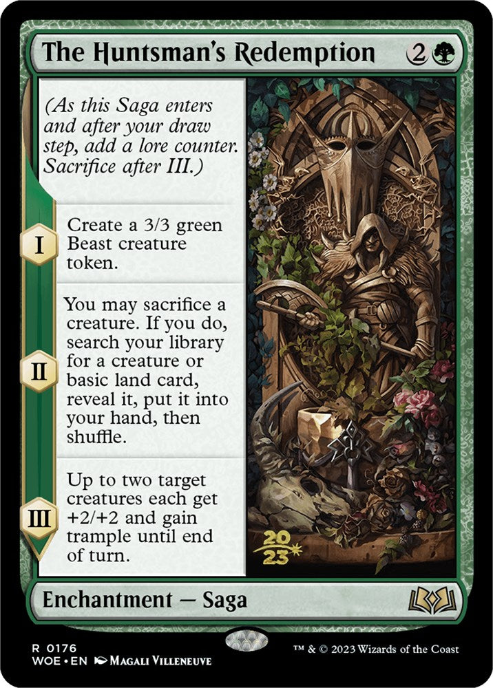 The Huntsman's Redemption [Wilds of Eldraine Prerelease Promos] | Empire Gaming NC