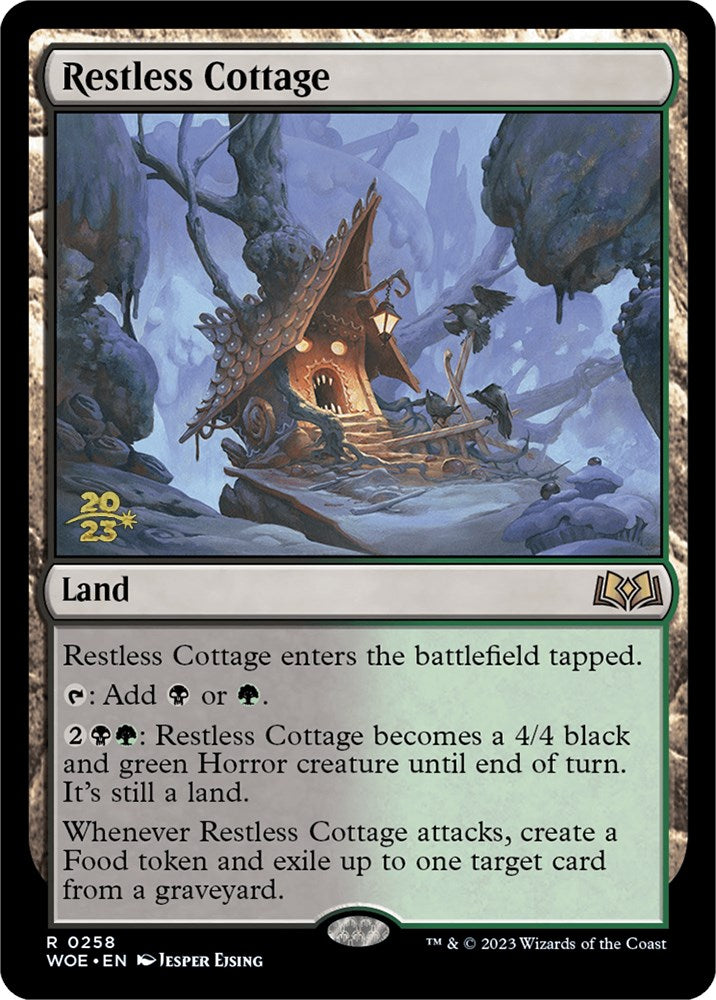 Restless Cottage [Wilds of Eldraine Prerelease Promos] | Empire Gaming NC