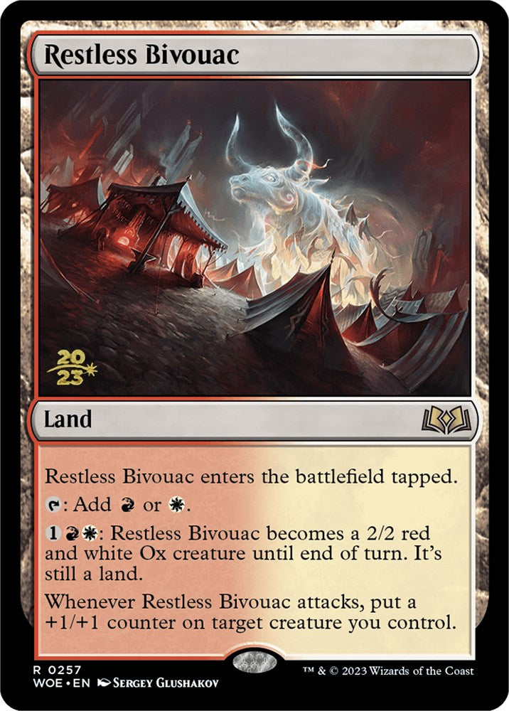 Restless Bivouac [Wilds of Eldraine Prerelease Promos] | Empire Gaming NC