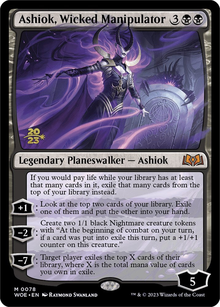 Ashiok, Wicked Manipulator [Wilds of Eldraine Prerelease Promos] | Empire Gaming NC