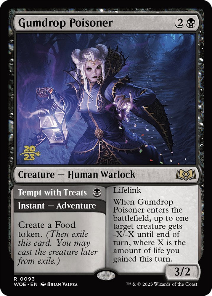 Gumdrop Poisoner // Tempt with Treats [Wilds of Eldraine Prerelease Promos] | Empire Gaming NC