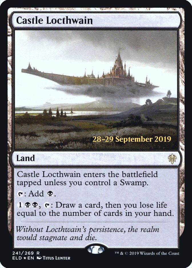 Castle Locthwain  [Throne of Eldraine Prerelease Promos] | Empire Gaming NC