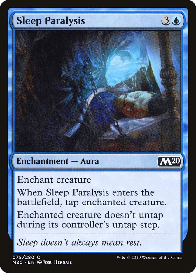 Sleep Paralysis [Core Set 2020] | Empire Gaming NC