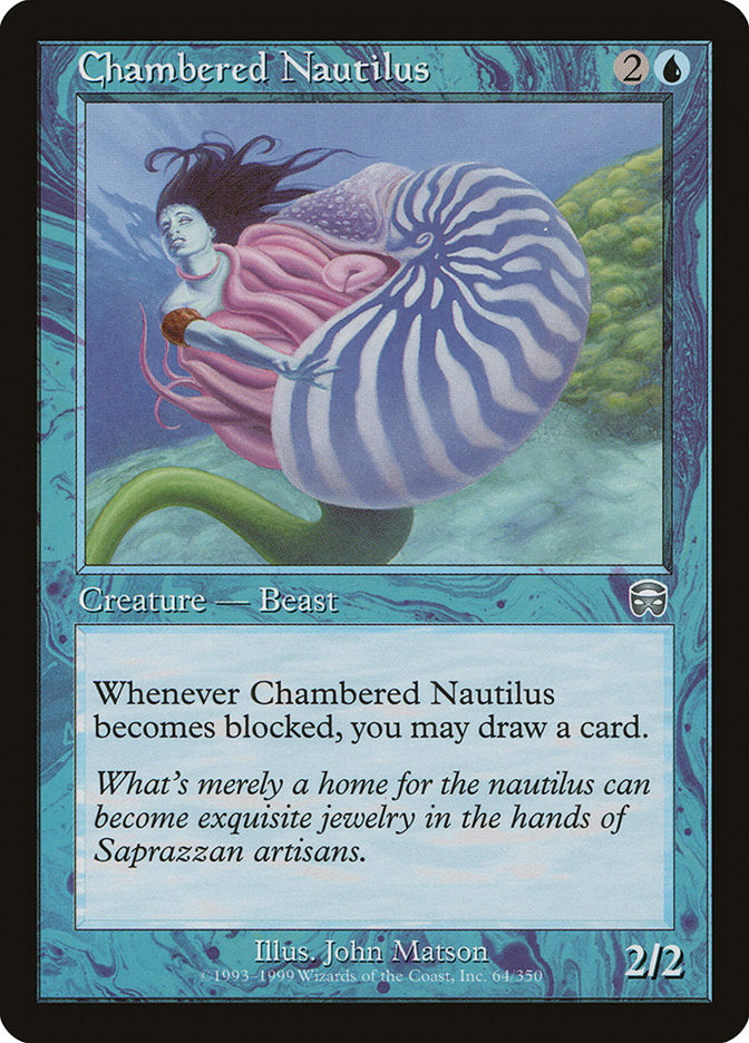 Chambered Nautilus [Mercadian Masques] | Empire Gaming NC