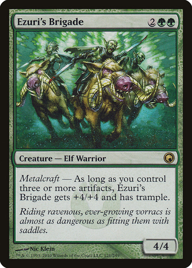 Ezuri's Brigade [Scars of Mirrodin] | Empire Gaming NC