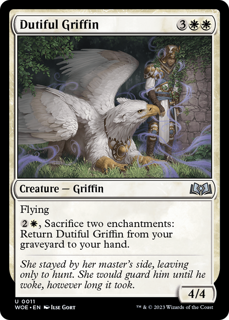 Dutiful Griffin [Wilds of Eldraine] | Empire Gaming NC