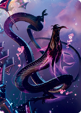 Junji, the Midnight Sky 1 Art Card [Kamigawa: Neon Dynasty Art Series] | Empire Gaming NC