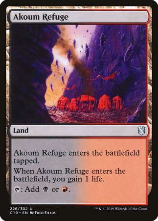 Akoum Refuge [Commander 2019] | Empire Gaming NC