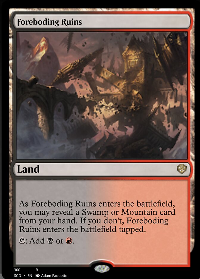 Foreboding Ruins [Starter Commander Decks] | Empire Gaming NC