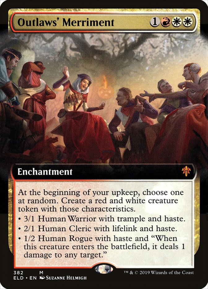 Outlaws' Merriment (Extended Art) [Throne of Eldraine] | Empire Gaming NC