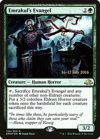 Emrakul's Evangel [Eldritch Moon Promos] | Empire Gaming NC