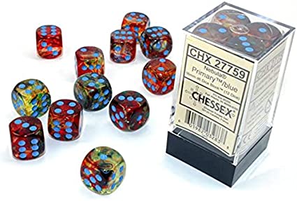 Chessex 12 D6 16MM Dice | Empire Gaming NC