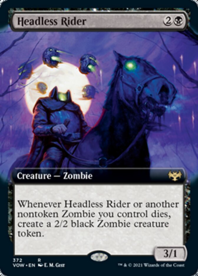 Headless Rider (Extended) [Innistrad: Crimson Vow] | Empire Gaming NC