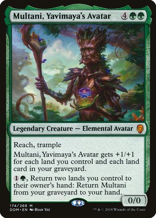 Multani, Yavimaya's Avatar [Dominaria] | Empire Gaming NC