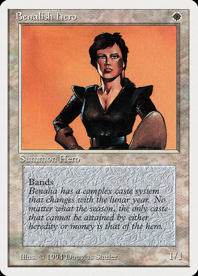 Benalish Hero [Summer Magic / Edgar] | Empire Gaming NC