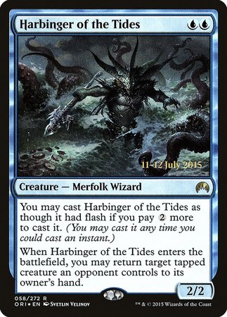 Harbinger of the Tides [Magic Origins Promos] | Empire Gaming NC