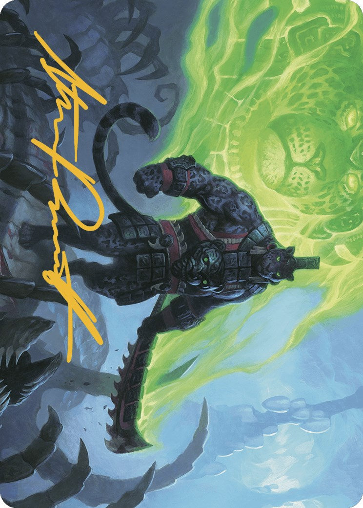 Malamet Veteran Art Card (Gold-Stamped Signature) [The Lost Caverns of Ixalan Art Series] | Empire Gaming NC