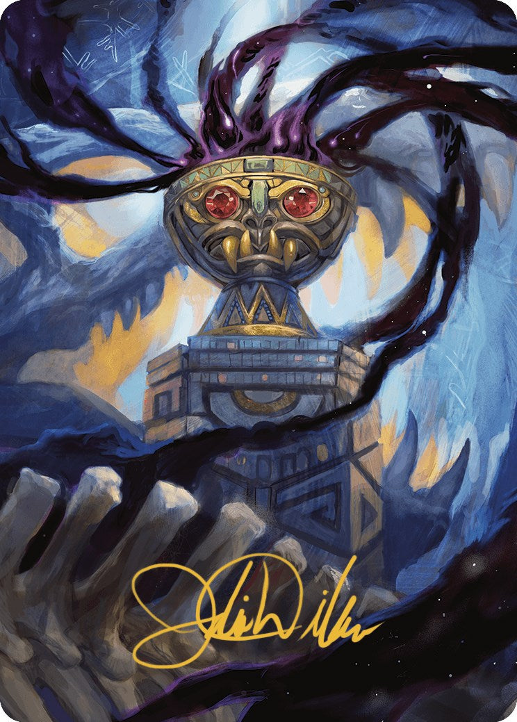 Chalice of the Void Art Card (Gold-Stamped Signature) [The Lost Caverns of Ixalan Art Series] | Empire Gaming NC