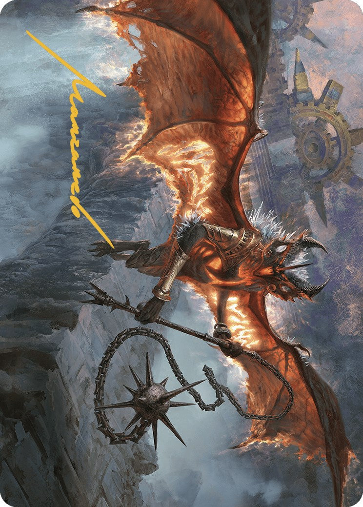 Bloodletter of Aclazotz Art Card (15/81) (Gold-Stamped Signature) [The Lost Caverns of Ixalan Art Series] | Empire Gaming NC