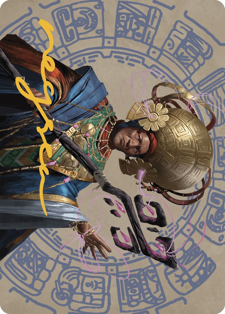 Akal Pakal, First Among Equals Art Card (46/81) (Gold-Stamped Signature) [The Lost Caverns of Ixalan Art Series] | Empire Gaming NC