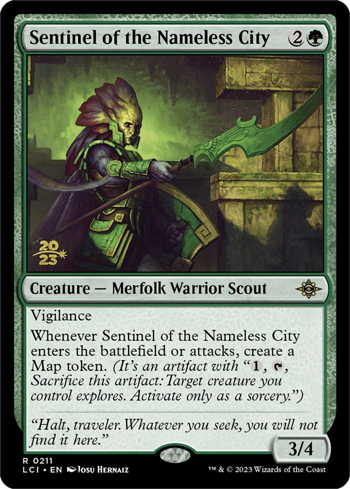 Sentinel of the Nameless City [The Lost Caverns of Ixalan Prerelease Cards] | Empire Gaming NC