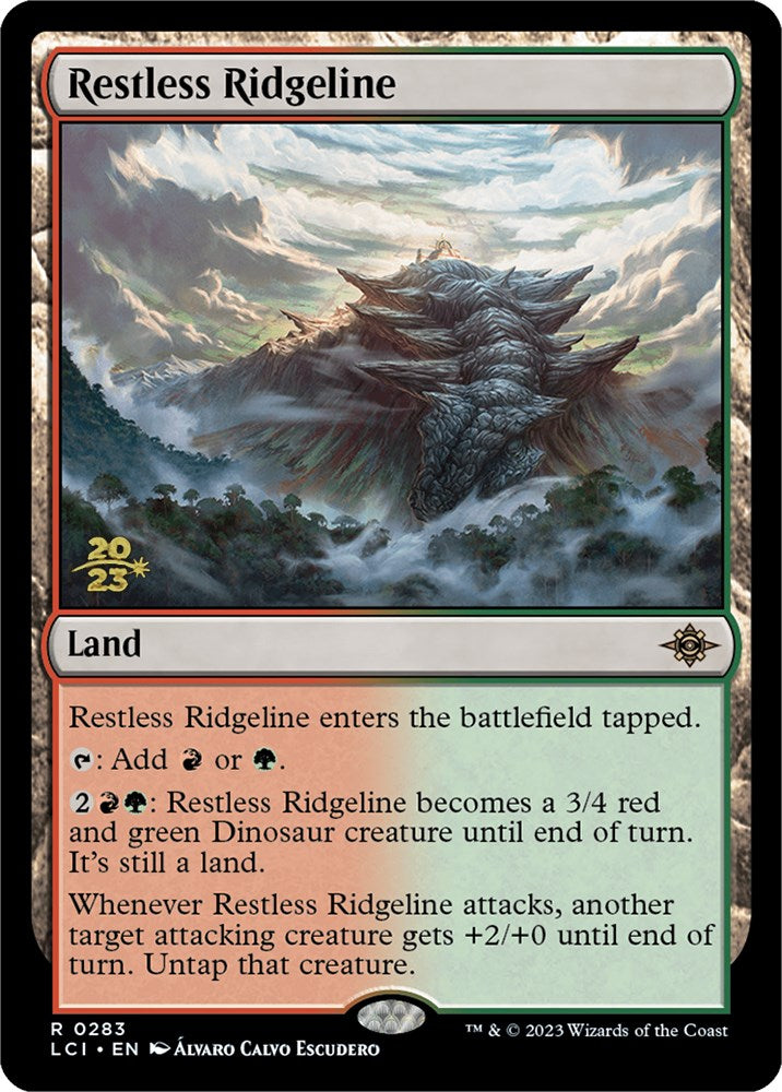 Restless Ridgeline [The Lost Caverns of Ixalan Prerelease Cards] | Empire Gaming NC