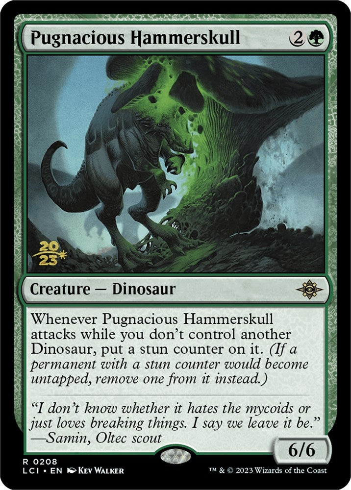 Pugnacious Hammerskull [The Lost Caverns of Ixalan Prerelease Cards] | Empire Gaming NC