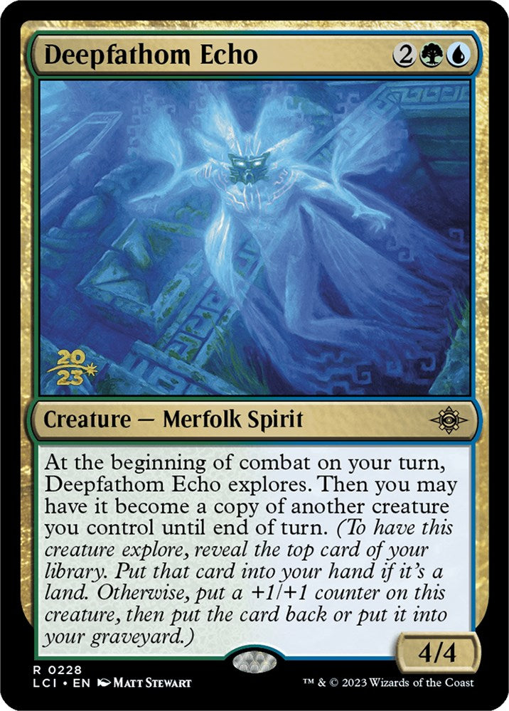 Deepfathom Echo [The Lost Caverns of Ixalan Prerelease Cards] | Empire Gaming NC