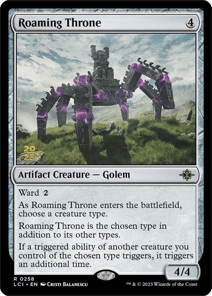 Roaming Throne [The Lost Caverns of Ixalan Prerelease Cards] | Empire Gaming NC