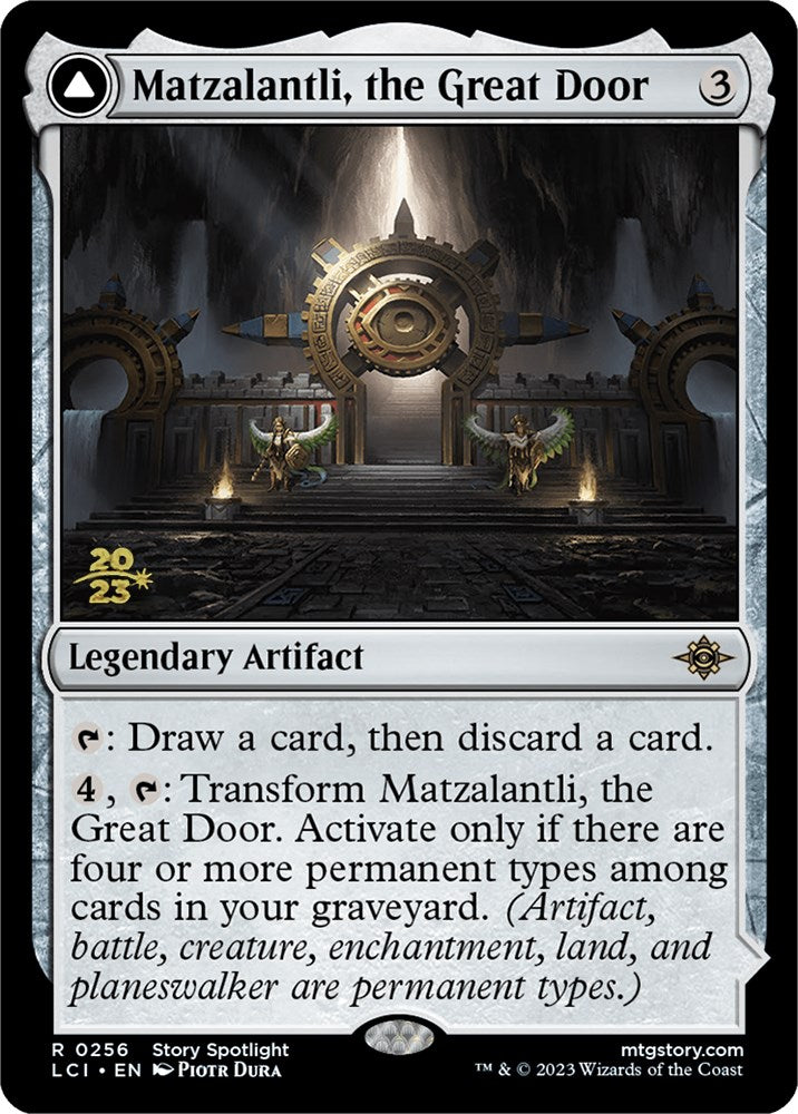 Matzalantli, the Great Door // The Core [The Lost Caverns of Ixalan Prerelease Cards] | Empire Gaming NC