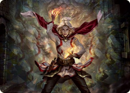 Delina, Wild Mage Art Card [Dungeons & Dragons: Adventures in the Forgotten Realms Art Series] | Empire Gaming NC